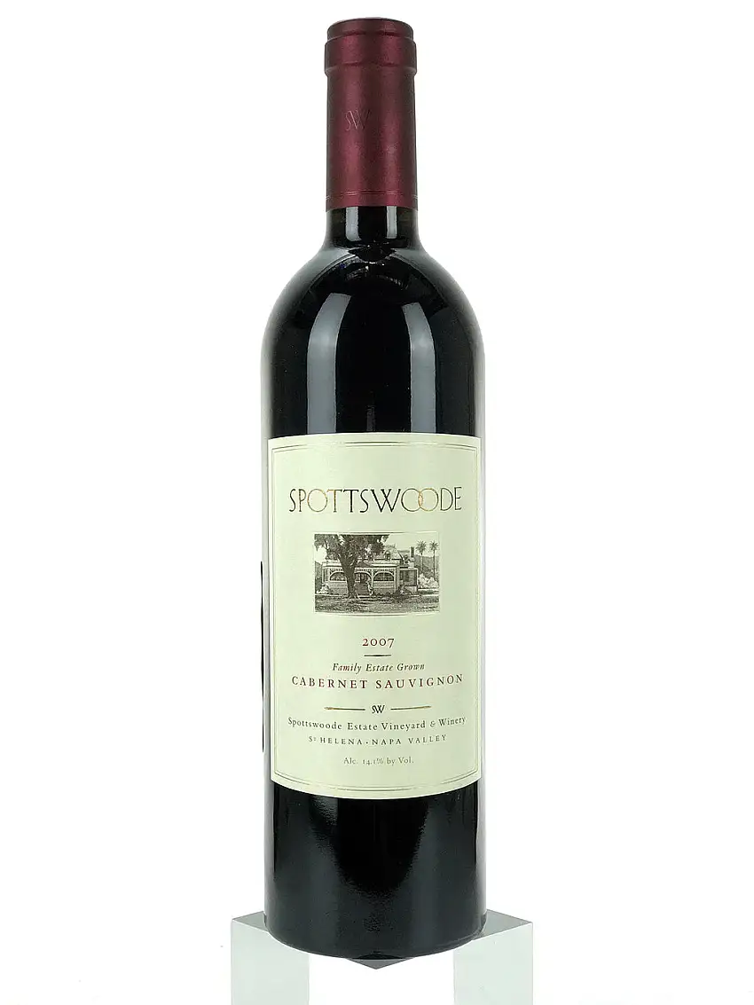 2007 Spottswoode, Cabernet Sauvignon, St. Helena, Bottle (750ml)