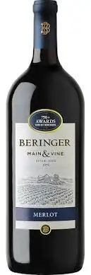 Beringer Main & Vine Merlot 1.5L