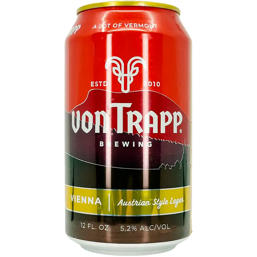 Von Trapp Brewing Vienna Style Lager Beer, Stowe, Vermont