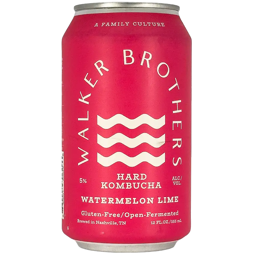 Walker Brothers 'High Gravity' Watermelon Lime Hard Kombucha, Tennessee