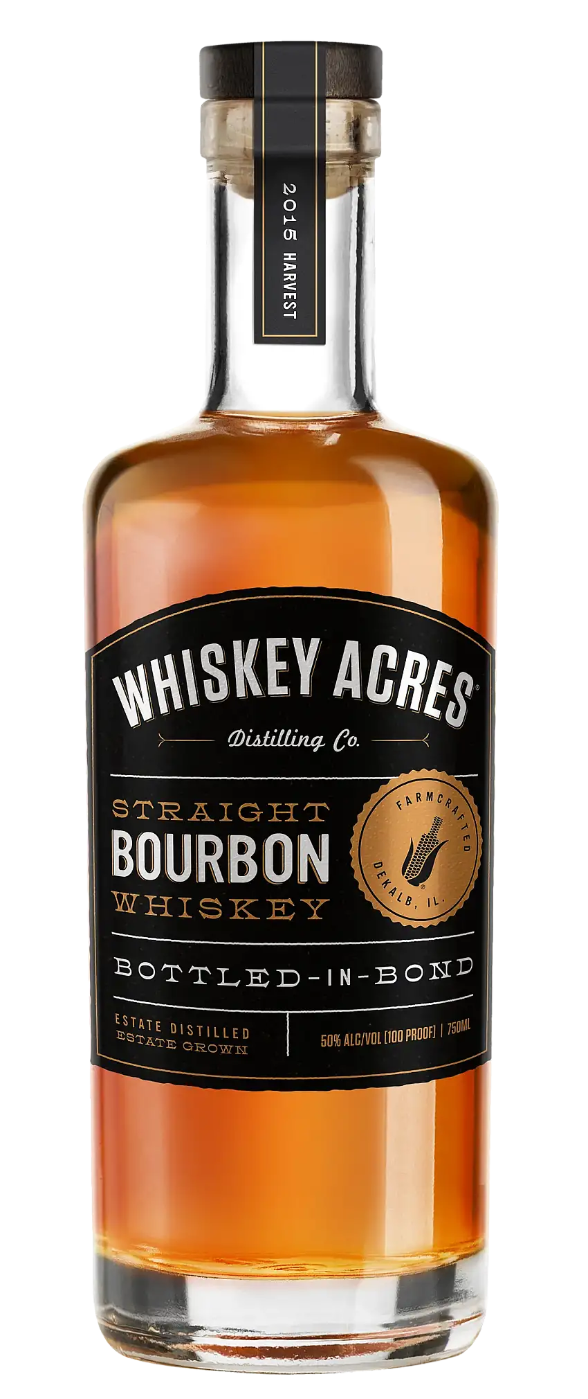 Whiskey Acres Bottled in Bond Straight Bourbon Whiskey 750ml