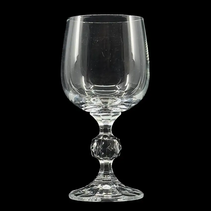'Claudia' Lead Crystal Wine Glass by Bohemia