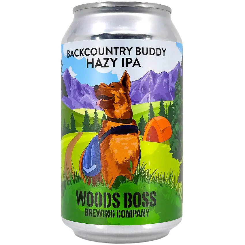 Woods Boss 'Backcountry Buddy' IPA Beer, Colorado, USA