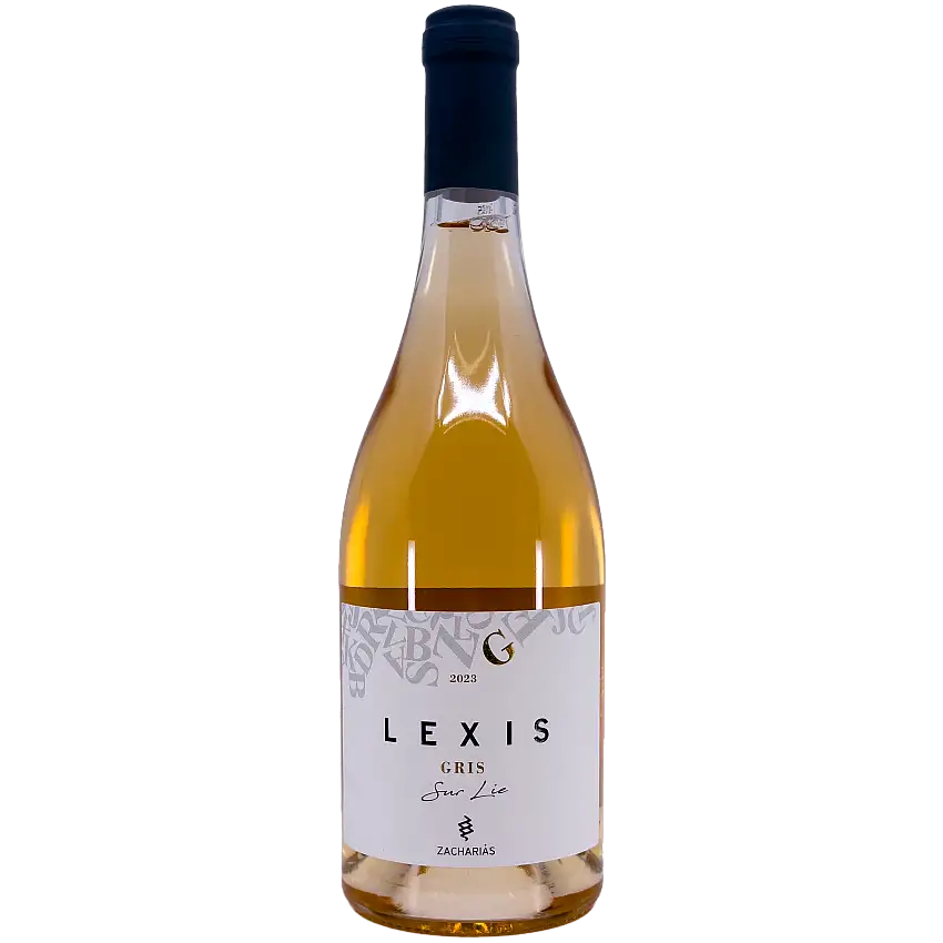 Zacharias Vineyards 'Lexis G' Gris Sur Lie Rose, Peloponnese, Greece
