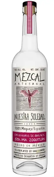 Nuestra Soledad Mezcal Zoquitlan Spirit