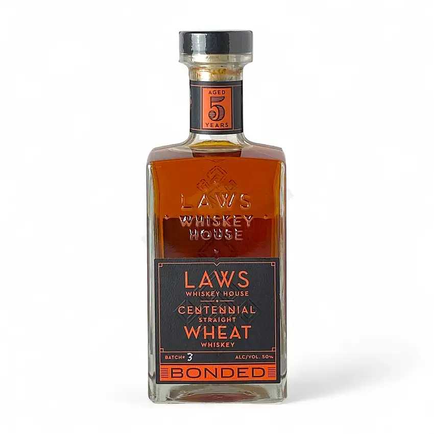 A.D. Laws Centennial Bonded 5 Year Old Straight Wheat Whiskey 750ml