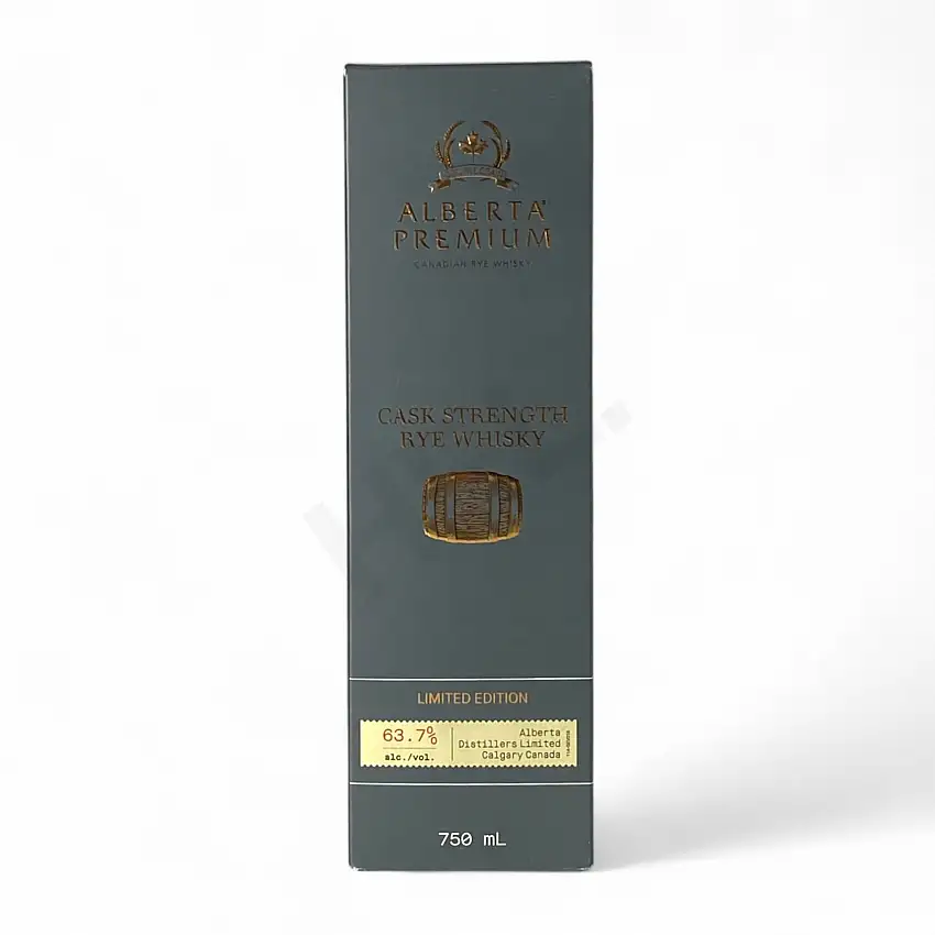 Alberta Premium Cask Strength Rye Whisky 750ml