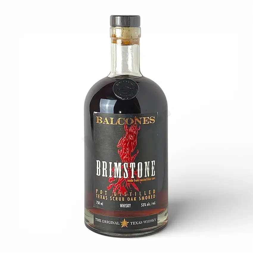 Balcones Distilling Brimstone Texas Scrub Oak Smoked Corn Whisky 750ml