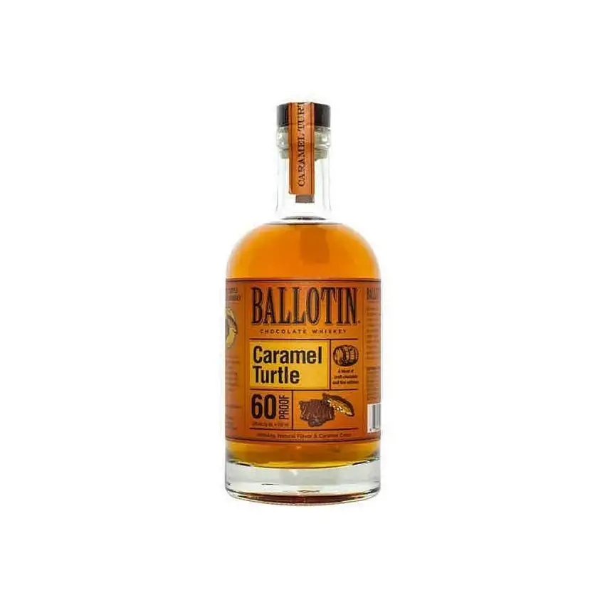 Ballotin Caramel Turtle Chocolate Whiskey