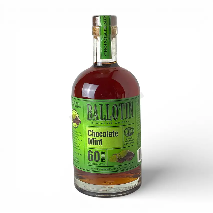 Ballotin Chocolate Mint Whiskey 750ml