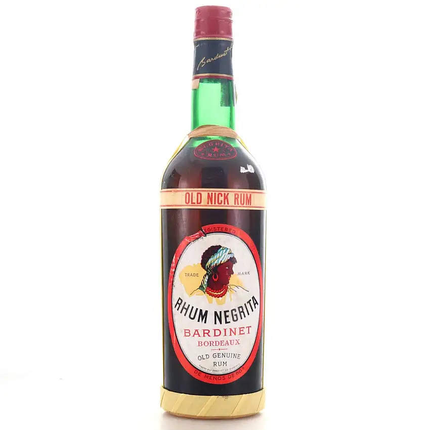 Bardinet Old Nick Rhum Negrita ‘Old Genuine’ – 1960s Rum