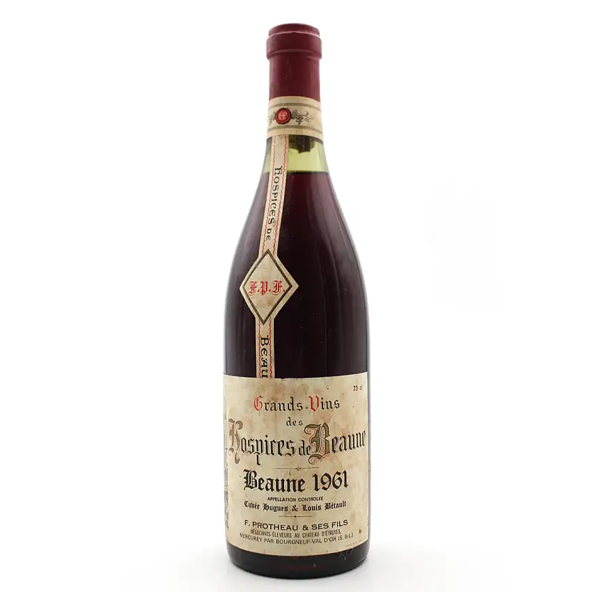 Beaune 1961 "Cuvée Hugues et Louis Bérault" F.Protheau Hospices de Beaune
