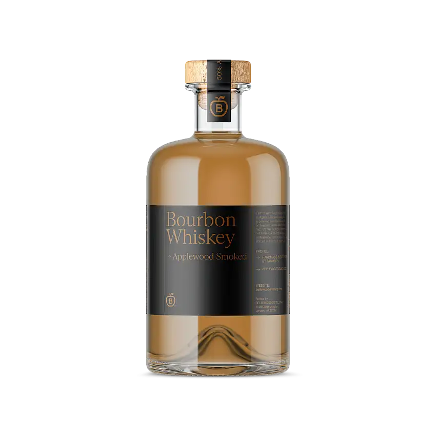 Bellewood Distilling Applewood Smoked Bourbon Whiskey