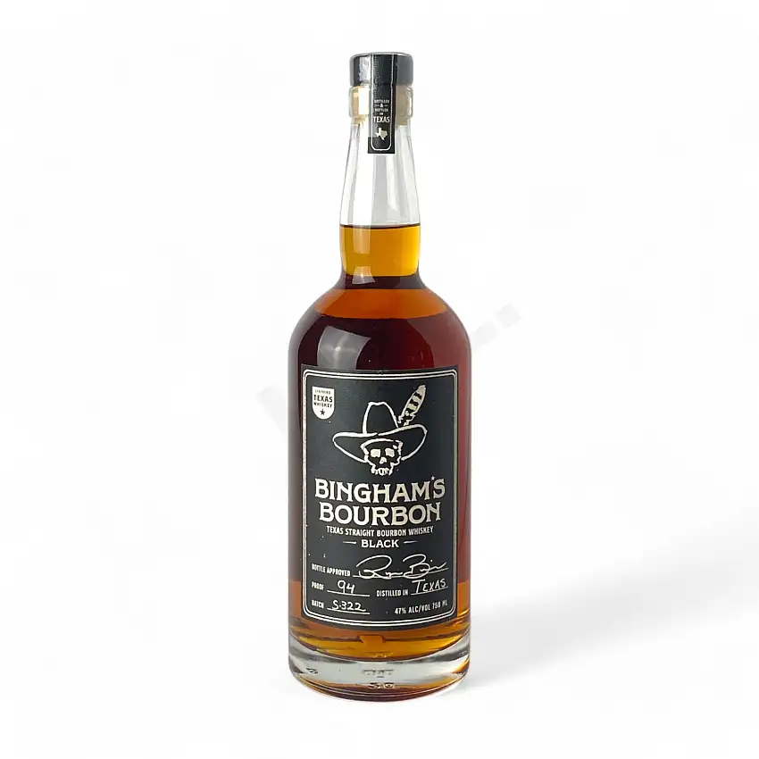 Bingham's Bourbon Black Texas Straight Bourbon Whiskey 750ml