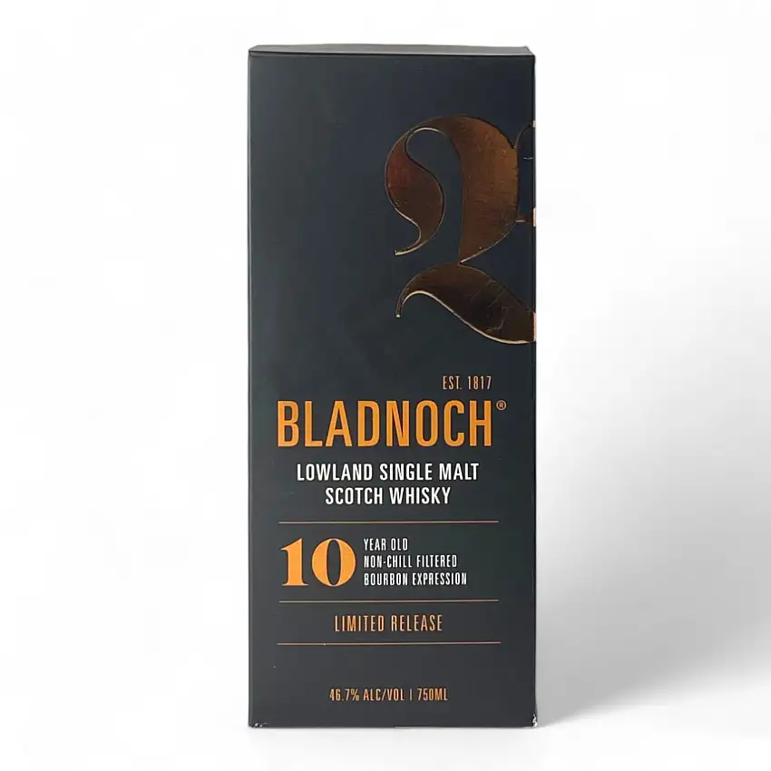 Bladnoch 10 Year Old Single Malt Scotch Whisky 750ml