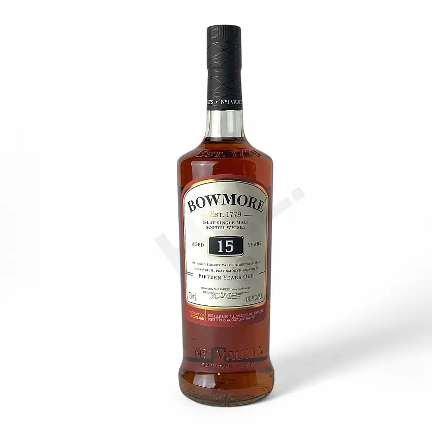 Bowmore 15 Year Old Single Malt Scotch Whisky 750ml