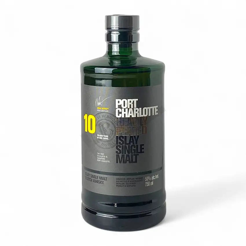 Bruichladdich Port Charlotte Heavily Peated 10 Year Old Single Malt Scotch Whisky 750ml