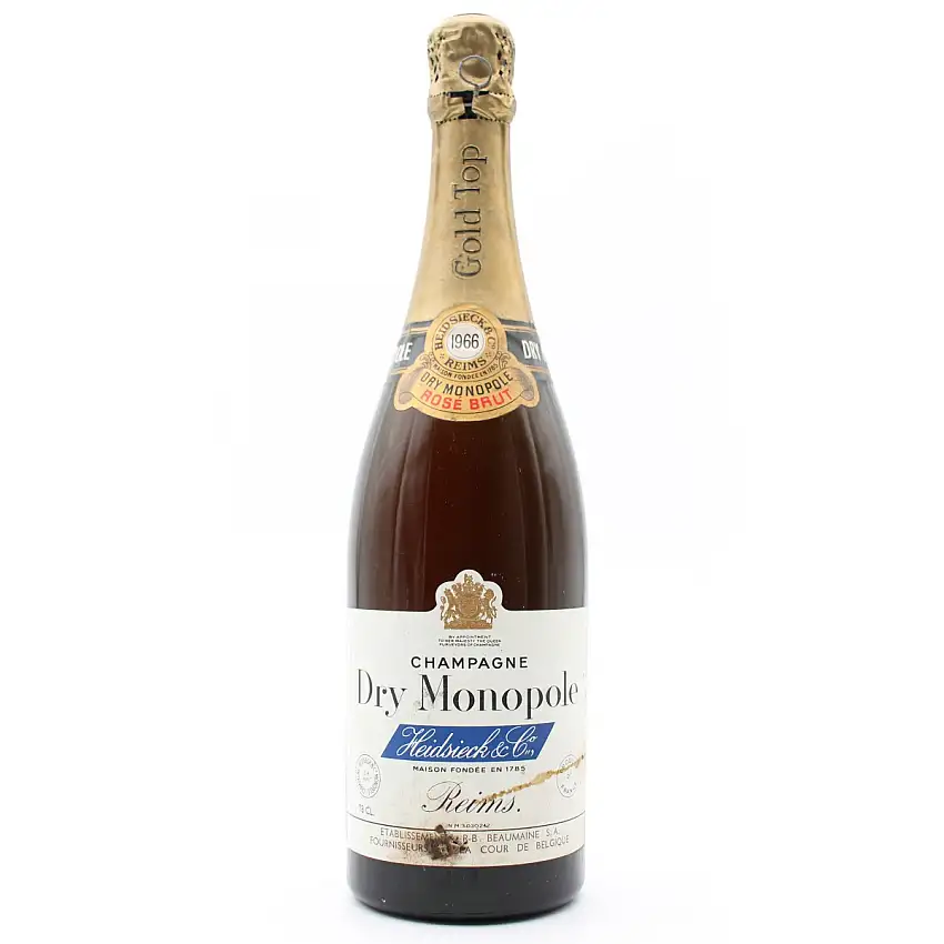 Champagne Dry Monopole Rosé Brut 1966 Heidsieck & co