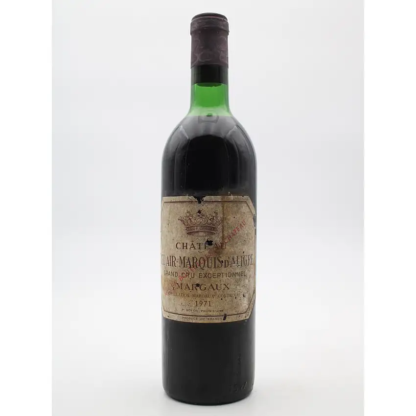 Château Bel Air-Marquis d'Aligre 1971