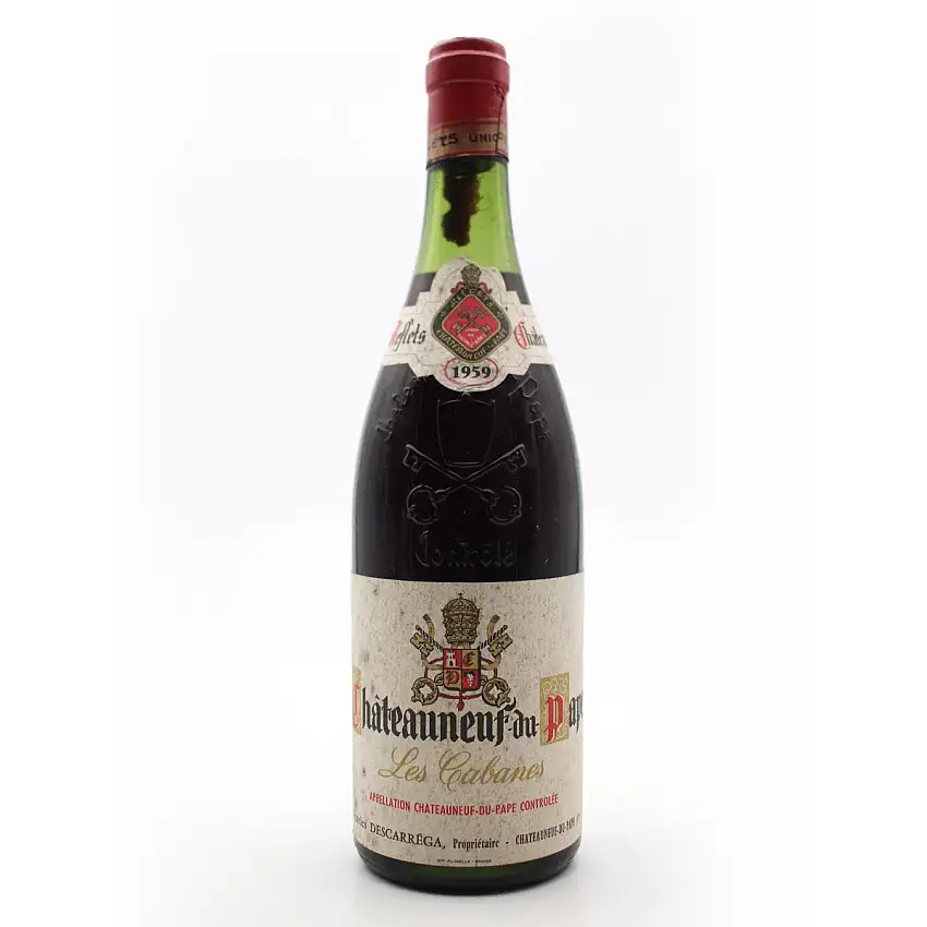 Chateauneuf du Pape 1959 "Les Cabanes" Charles Descarrega