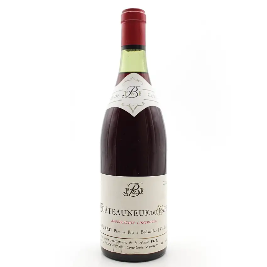 Chateauneuf du Pape 1970 "Grande Cuvée" Bérard