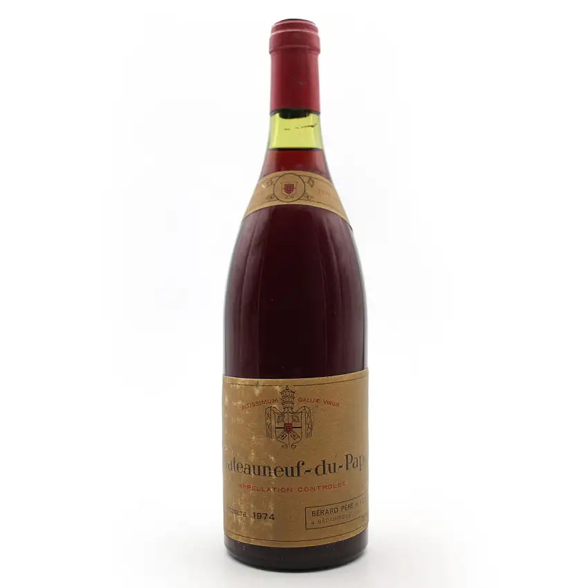 Châteauneuf du Pape 1974 "Tête de Cuvée" Bérard