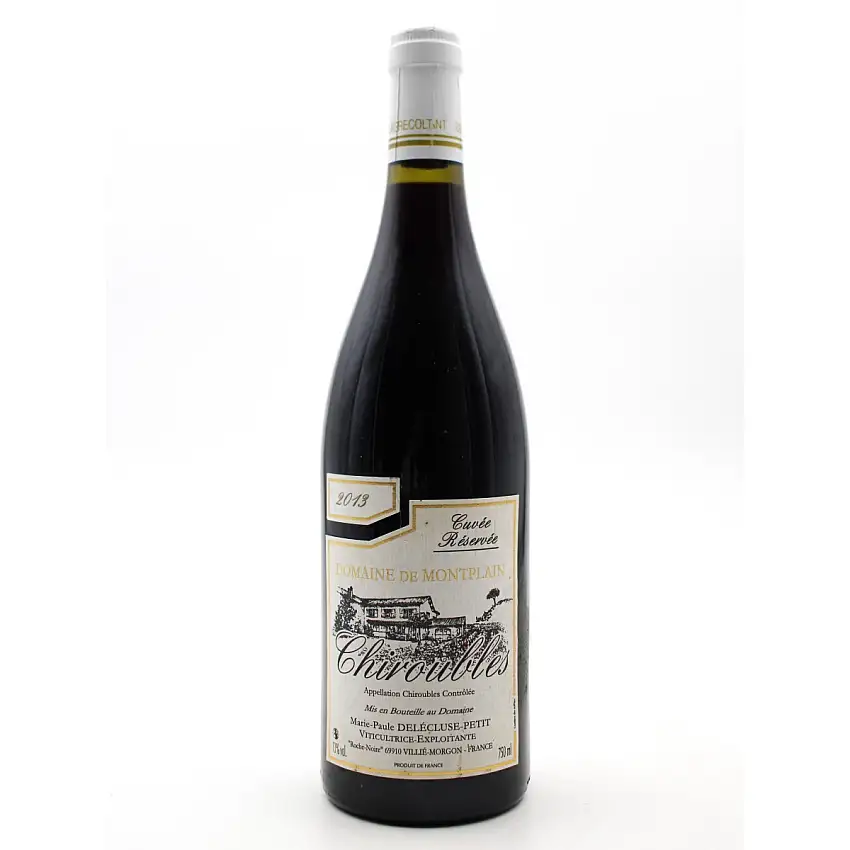 Chiroubles 2013 "Cuvée Réservée" Domaine de Montplain