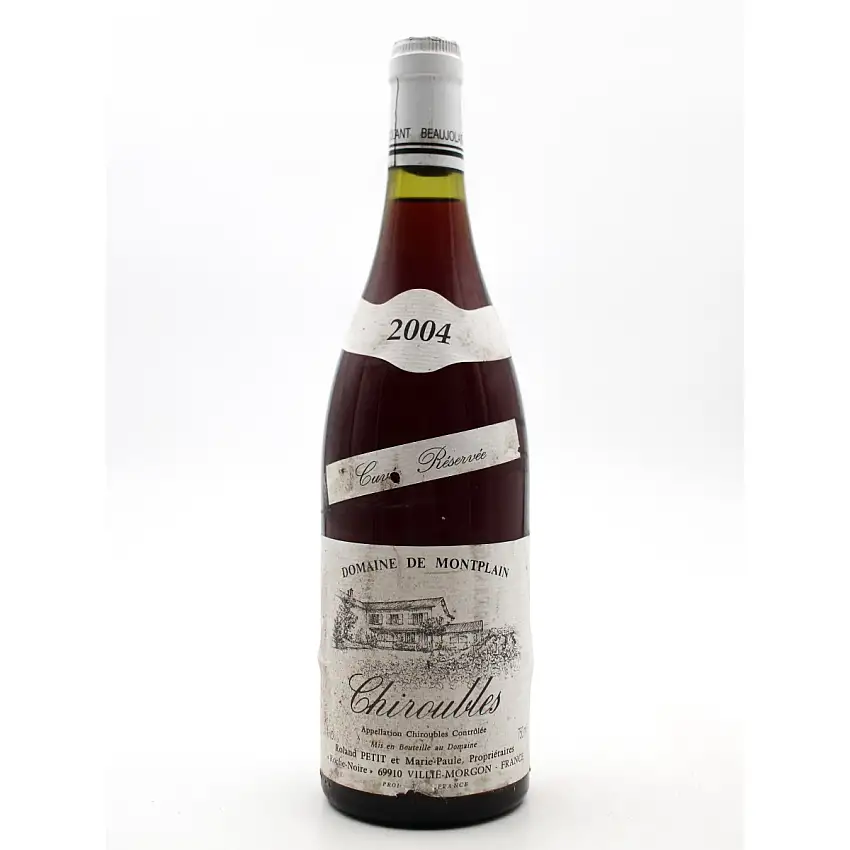 Chiroubles "Cuvée Réservée" 2004 Domaine de Montplain