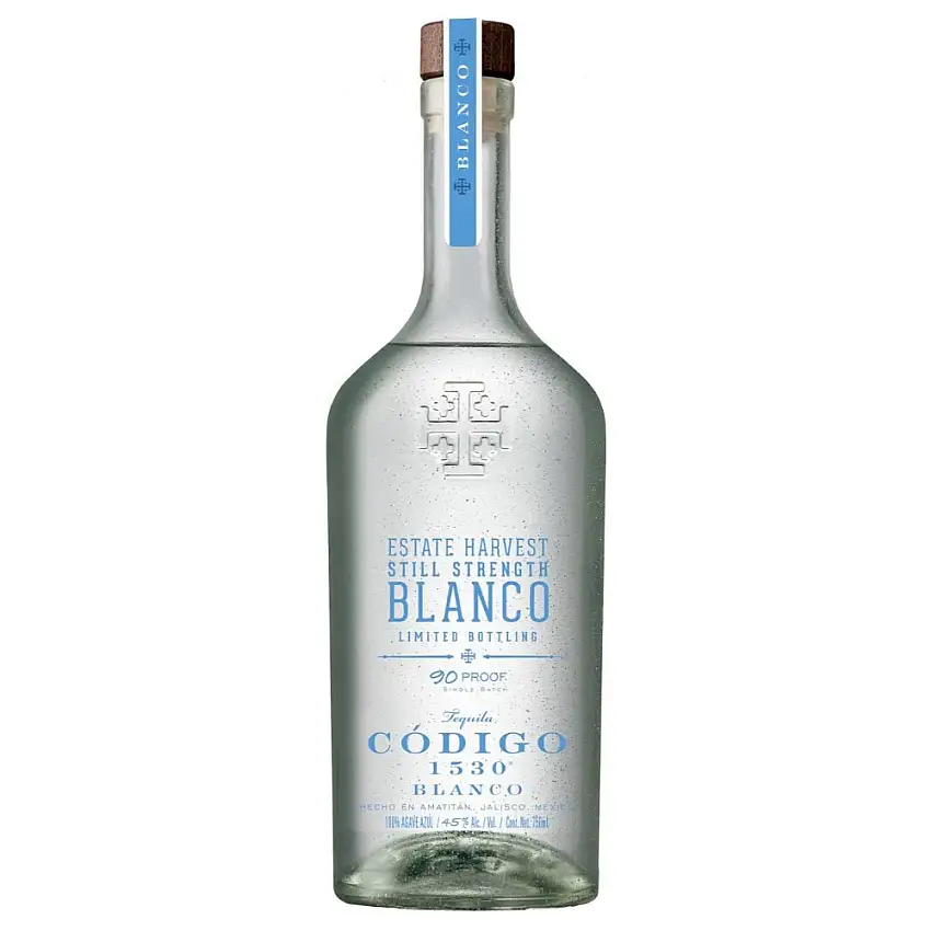 Código 1530 Estate Harvest Still Strength Blanco Tequila