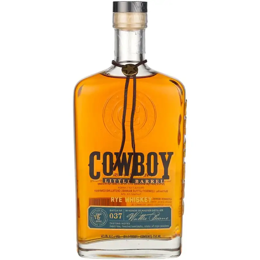 Cowboy Little Barrel Rye Whiskey