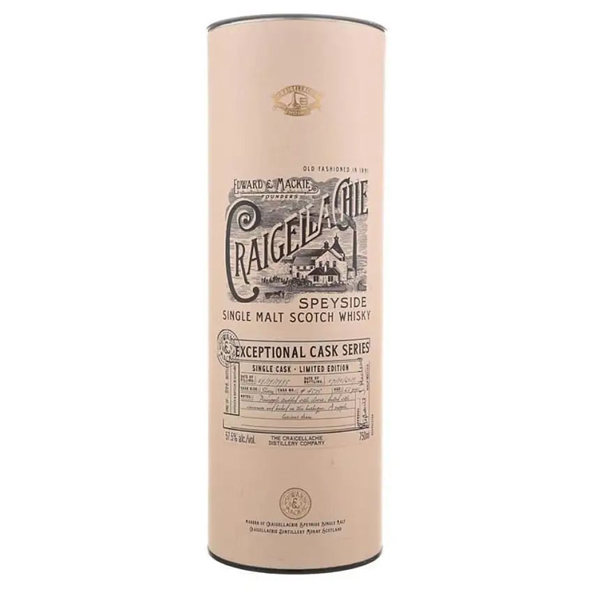 Craigellachie Exceptional Cask Series 23 Year Old Scotch