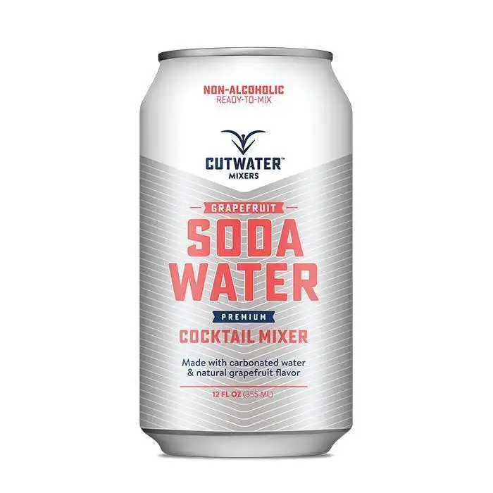 Cutwater Spirits Grapefruit Soda Water Mixer (4 Pack – 12 Ounce Cans)