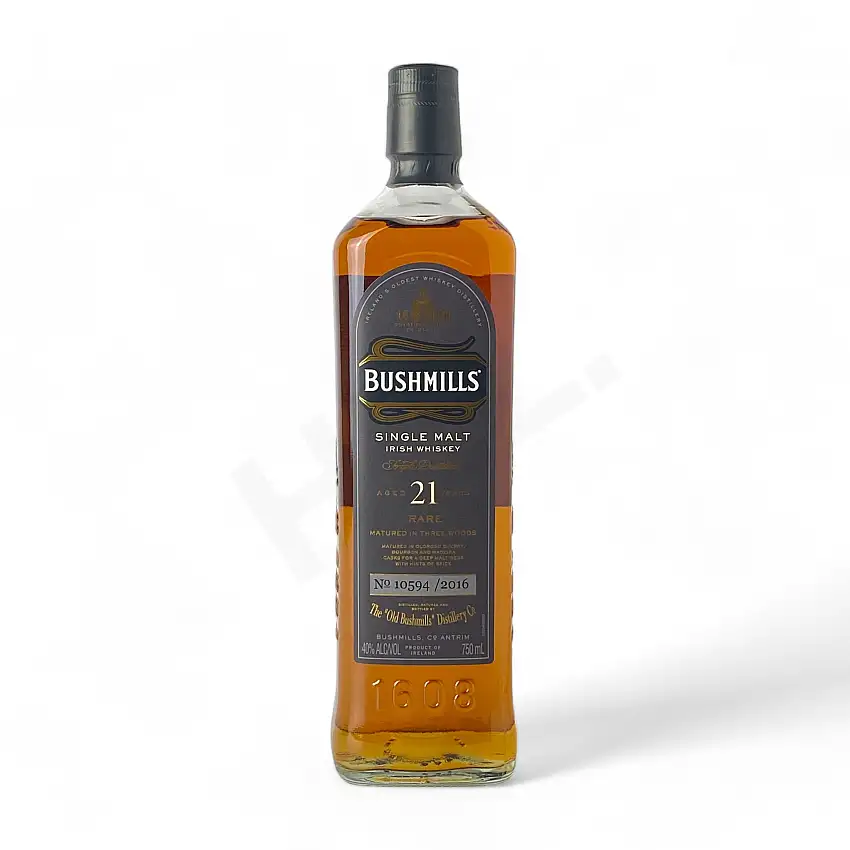Bushmills 21 Year Old Single Malt Irish Whiskey 750ml