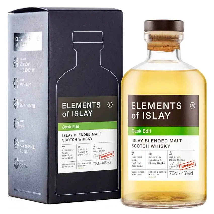 Elements of Islay Cask Edit Blended Malt Scotch