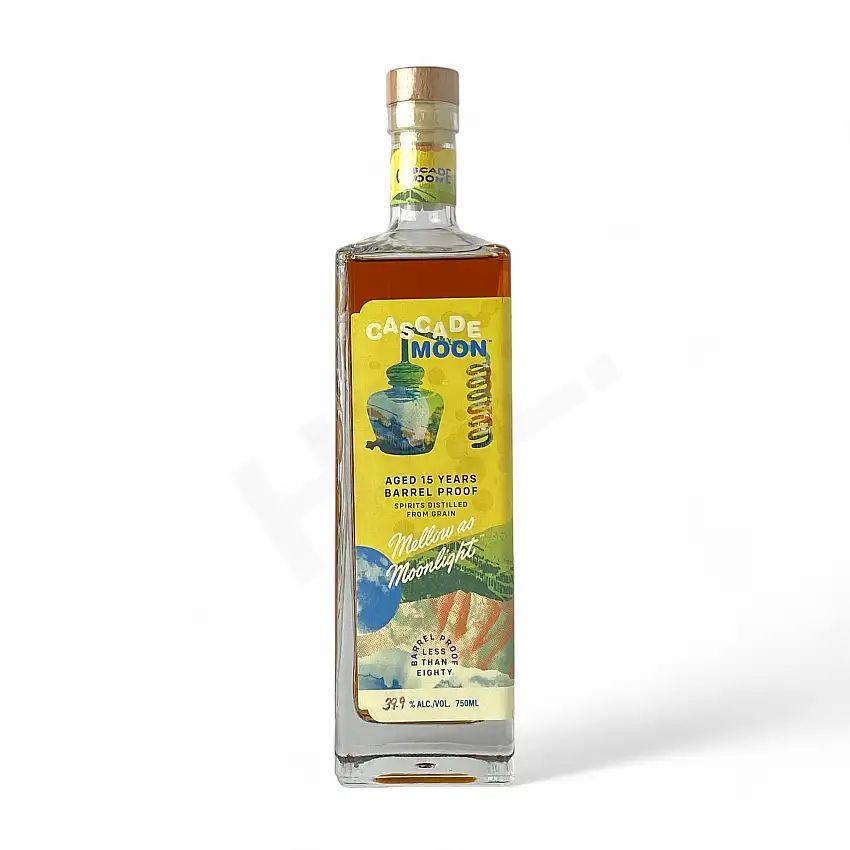 Cascade Moon 'Mellow as Moonlight' Barrel Proof 15 Year Old Whisky 750ml