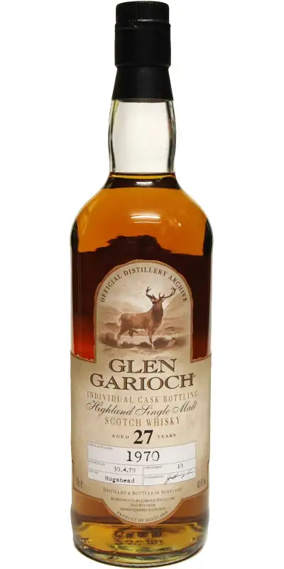 Glen Garioch 27 Year Old (D.1970, B.1997) Cask #8 Scotch Whisky | 700ML