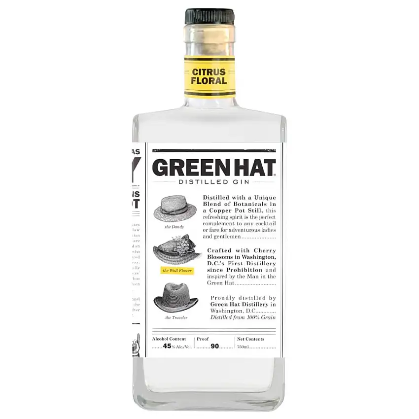 Green Hat Citrus/Floral Gin