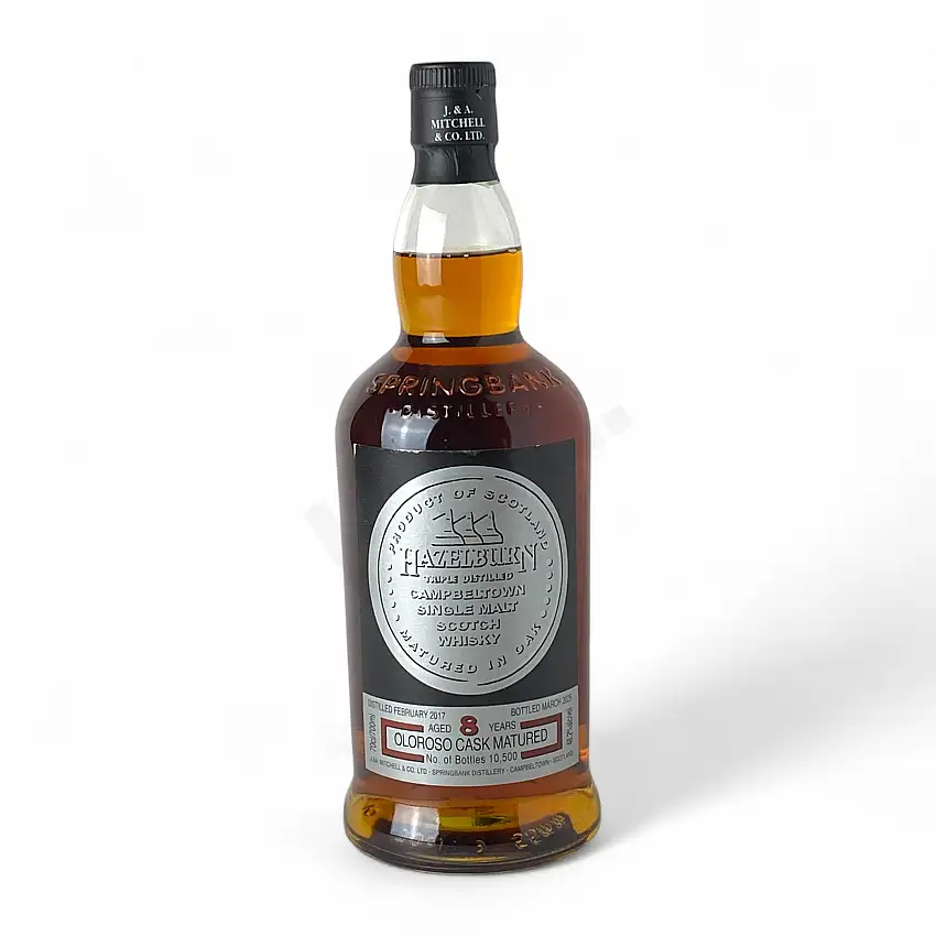 Hazelburn Oloroso Cask Matured 8 Year Old Single Malt Scotch Whisky 700ml