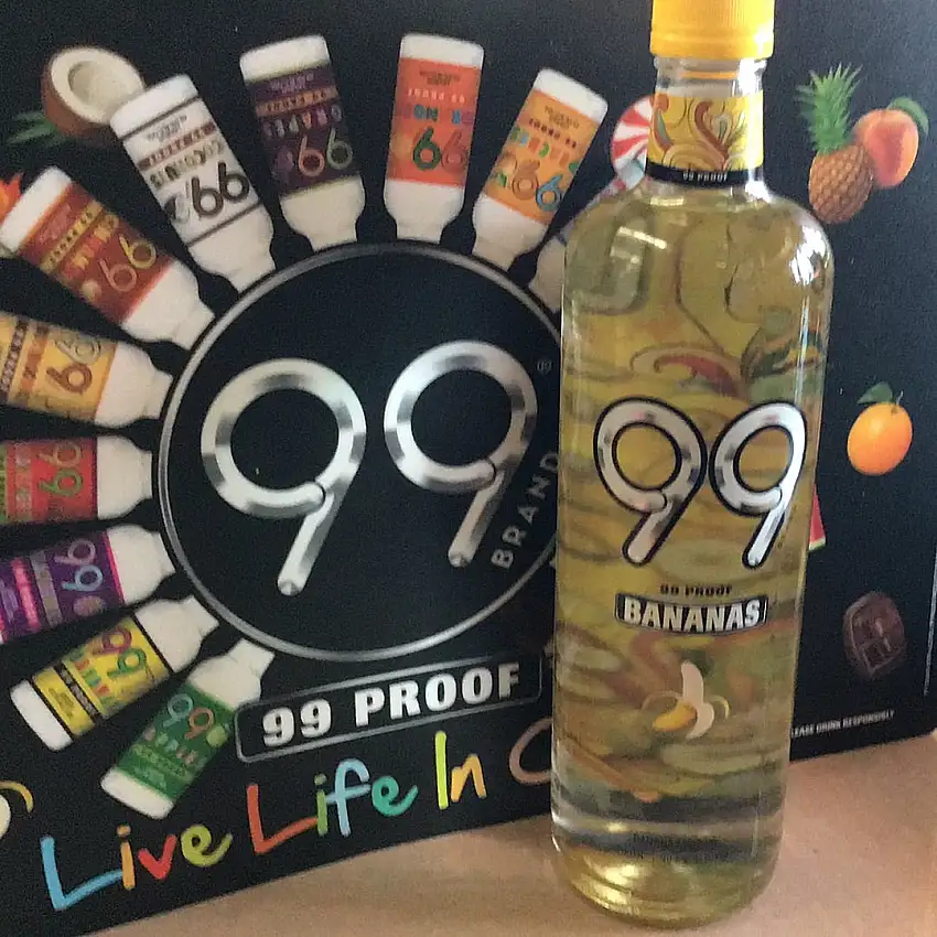99 Bananas Schnapps Liqueur 750mL