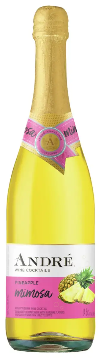 André Pineapple Mimosa Wine Cocktail 750mL