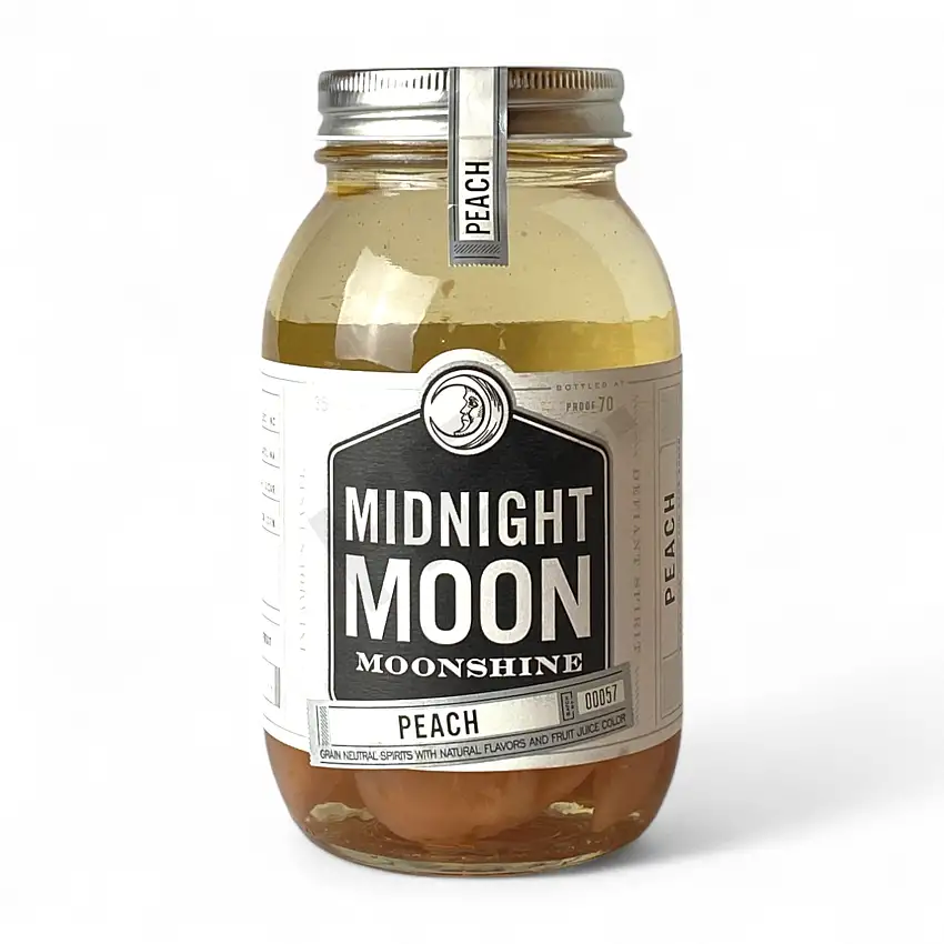 Junior Johnson 'Midnight Moon' Peach Moonshine 750ml