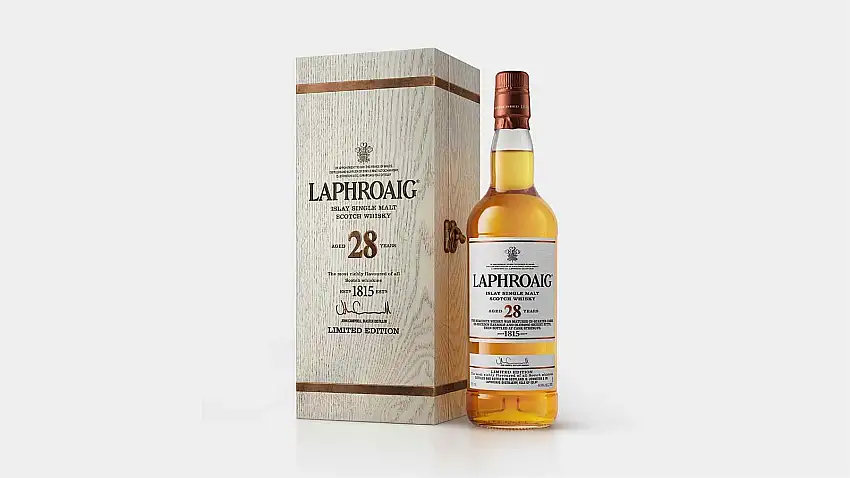 Laphroaig Single Malt Rose Scotch 28 Yr 88 8 750Ml Whiskey