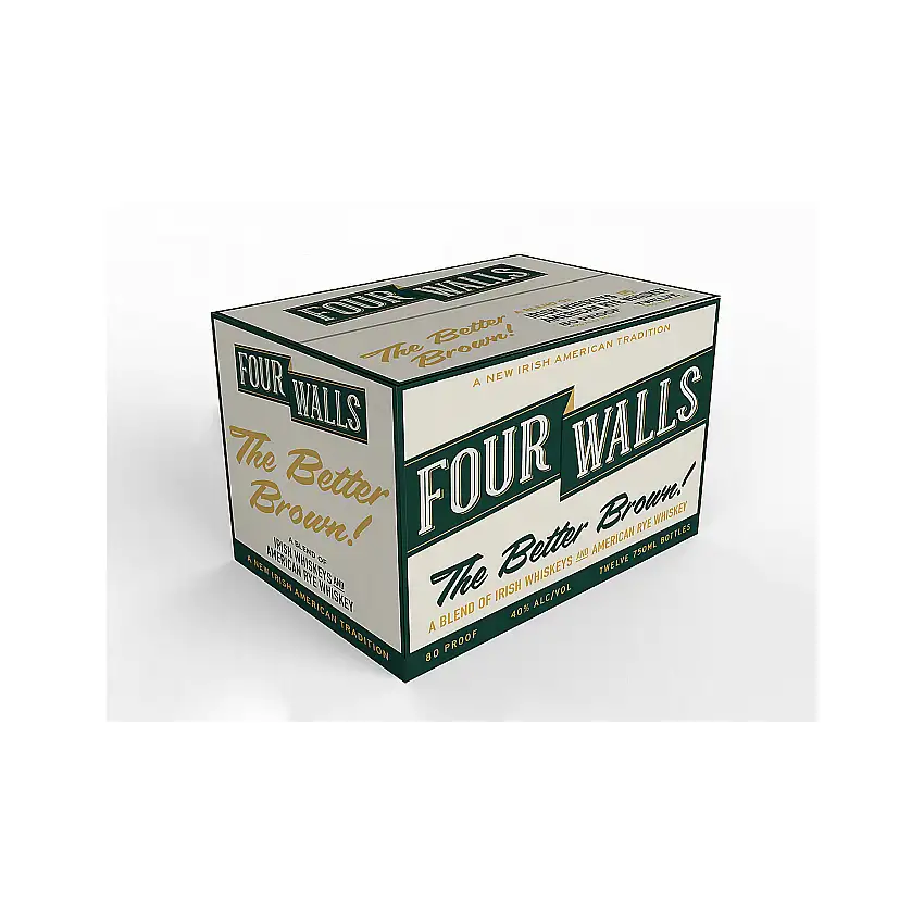 Four Walls Whiskey Irish American Blend 80 750Ml
