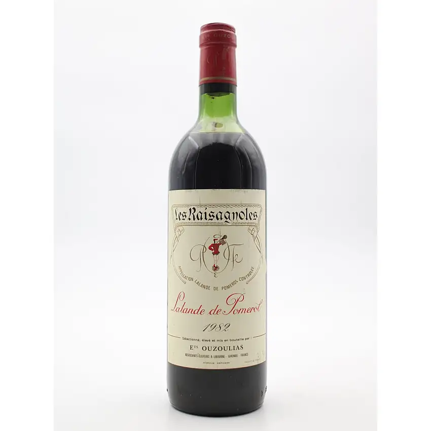 Les raisagnoles 1982 Lalande de Pomerol ets Ouzoulias