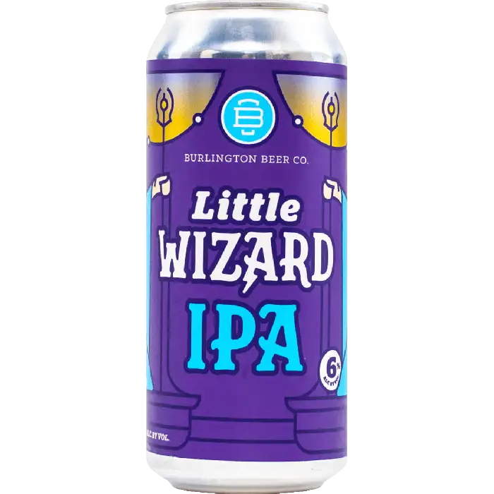 BBCO Burlington Beer Company 'Little Wizard' IPA Beer, Vermont, USA