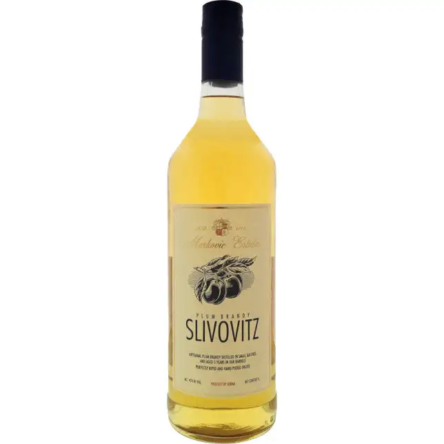 Markovic Estates 5 Year Old Slivovitz Plum Brandy Spirit