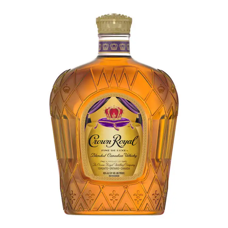 Crown Royal Canadian Whisky Fine Deluxe 80 750Ml Whiskey