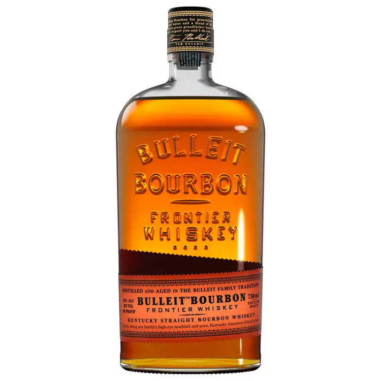 Bulleit Straight Bourbon Frontier Whiskey 6 Yr 90 1 75L