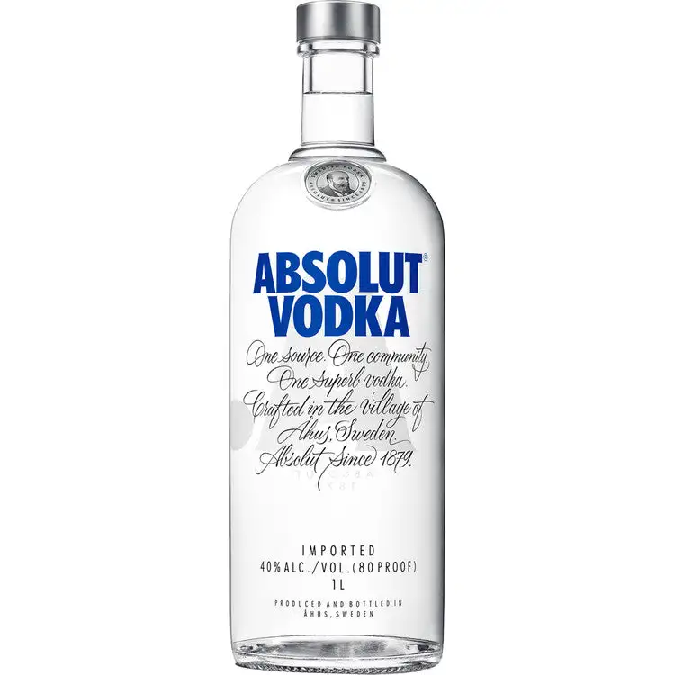 Absolut Vodka 80 750Ml