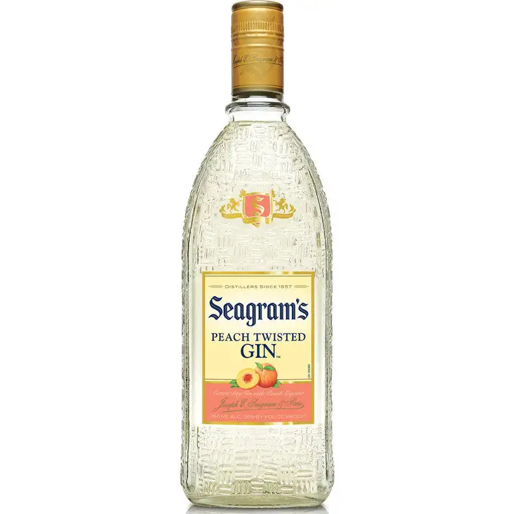 Seagram S Peach Flavored Gin Twisted 70 750Ml